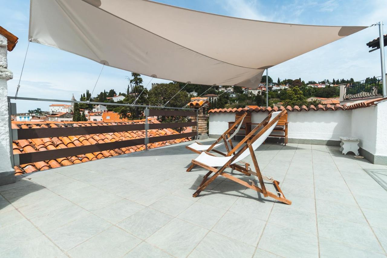Apartament Kat-Y Terrace With Excellent View Piran Zewnętrze zdjęcie